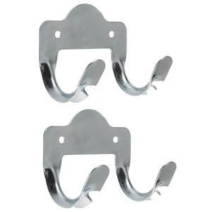 DOUBLE TOOL STORAGE HOOK BZP (PACK OF 2)