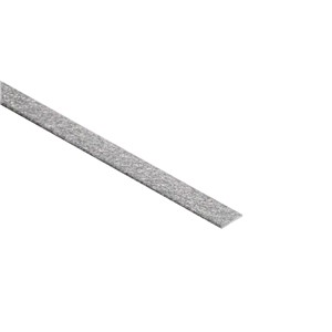 FLAT BAR PVC 15.5 x 2.0mm 1.0m LENGTH DARK GRANITE EFFECT
