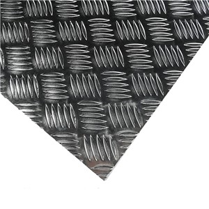 CHECKER SHEET ALUMINIUM 250 x 500 x 1.5mm RAW