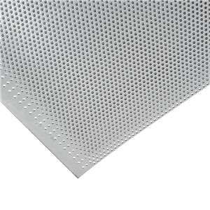 PERFORATED SHEET ALUMINIUM 200 x 1000 x 1.5mm ANODISED