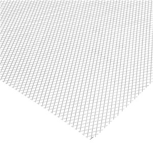 PERFORATED SHEET STEEL 250 x 500mm (6 x 3.5mm MESH) RAW