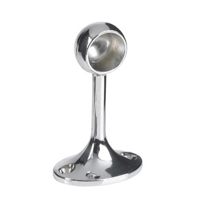 DELUXE END BRACKET (2 PER BAG) 19mm CHROME
