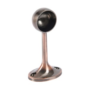END BRACKET (1 PER BAG) 25mm ANTIQUE COPPER