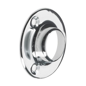DELUXE END SOCKET (2 PER BAG) 25mm CHROME