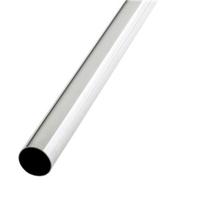 ROUND TUBE 19mm DIA 1219mm (4ft) CHROME