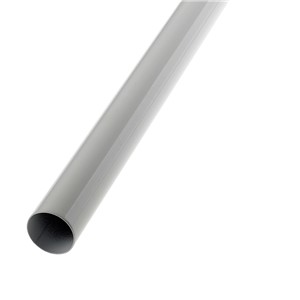 ROUND TUBE 25mm DIA 910mm (3ft) WHITE
