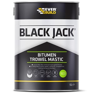 EVERBUILD BLACK JACK BITUMEN TROWEL MASTIC 1 Ltr