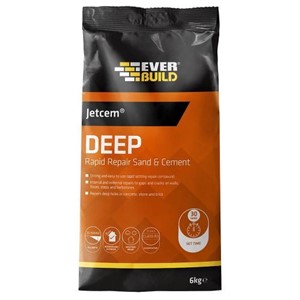 EVERBUILD JETCEM PREMIX SAND AND CEMENT 6kg