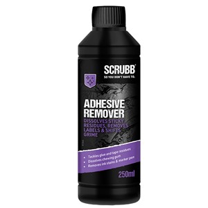 SCRUBB ADHESIVE REMOVER 250ML
