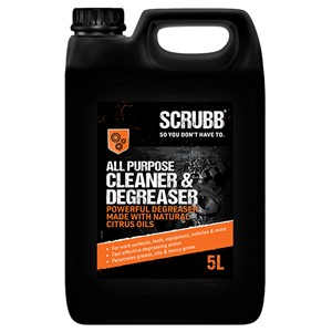 SCRUBB ALL PURPOSE DEGREASER & CLEANER 5LTR