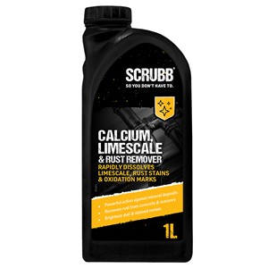 SCRUBB CALCIUM LIMESCALE & RUST REMOVER 1LTR