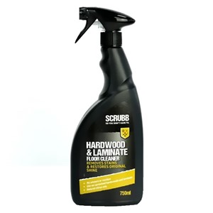 SCRUBB HARDWOOD & LAMINATE FLOOR CLEANER 750ML TRIGGER SPRAY