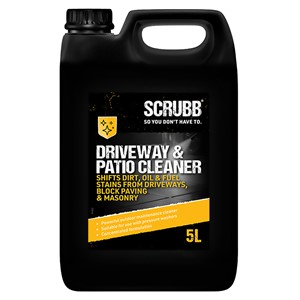 SCRUBB DRIVEWAY & PATIO CLEANER 5LTR