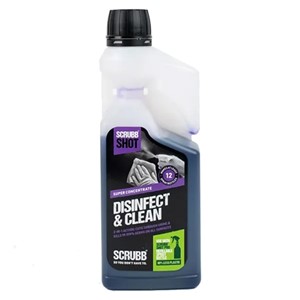 SCRUBB SHOT SUPER CONCENTRATE DISINFECTANT CLEANER 500ML