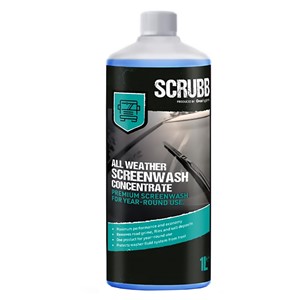 SCRUBB ALL WEATHER SCREENWASH 1LTR