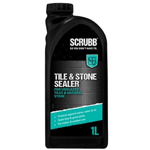 SCRUBB TILE & NATURAL STONE SEALER 1LTR