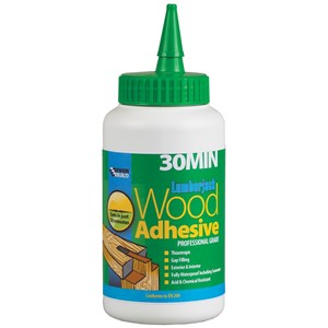 EVERBUILD 30 MINUTE POLYURETHANE WOOD ADHESIVE LIQUID 750g