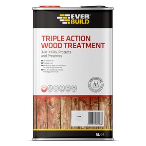 EVERBUILD TRIPLE ACTION WOOD TREATMENT 5ltr