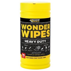 SIKA HEAVY DUTY WONDER WIPES TRADE TUB 75no