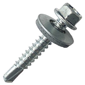TEK SCREW HEX HEAD 16mm WASHER (25no) 5.5x32 3PT