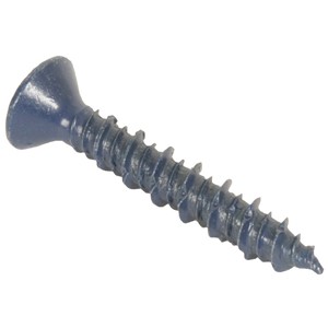 MASONRY SCREWS LIGHT DUTY CSK (BLUE) 3/16" x 82