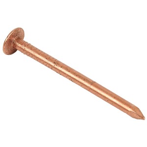 COPPER CLOUT NAILS 1kg JG CLAM 35x3.35