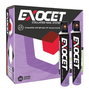 EXOCET RING SHANK (2200 NAILS) BRIGHT 75 x 3.1