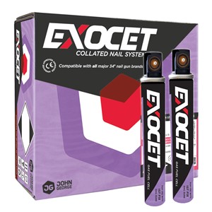 EXOCET RING SHANK (2200 NAILS) HD GALV 90 x 3.1