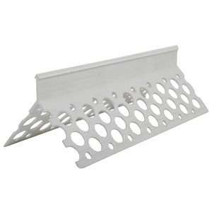 CORNER BEAD WHITE UPVC 6mm PLASTER 2.5m