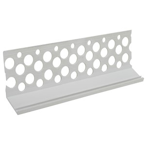 B'CAST RENDER STOP WHITE UPVC 12-22mm PLASTER 2.5m