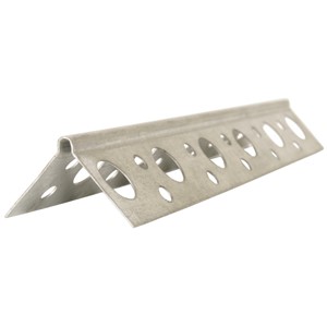 THIN COAT ANGLE BEAD GALV (PERF) 22mm WING 2.4m