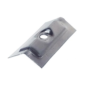 STAINLESS STEEL RIDGE CLAMPING PLATE (ANGLED)