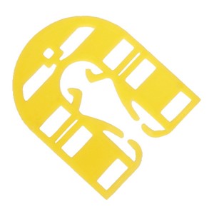 FRAME PACKERS 45x55mm YELLOW 1mm