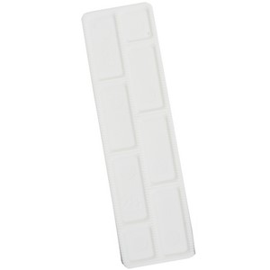 GLAZING/FLAT PACKERS 28x100mm WHITE 3mm