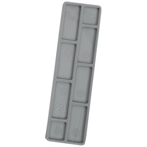 GLAZING/FLAT PACKERS 28x100mm GREY 4mm