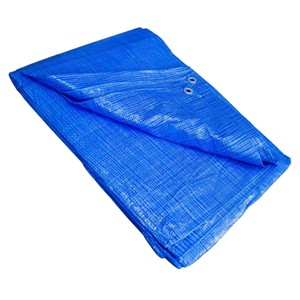 BLUE TARPAULIN 80gsm 5.4 x 7.0m