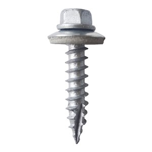 TEKNIX H/HEAD SHEET TO TIMBER 16mm WASHER SILVER 6.3x25mm