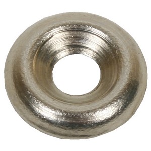 NICKEL PLATED SOLID BRASS SURFACE SCREW CUP NO.14