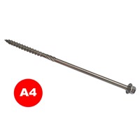 Timberfast A4 Stainless Steel Hex Head