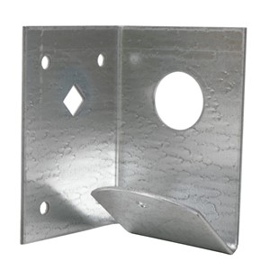 ARRIS RAIL BRACKET GALV LEFT HAND BOLT ON