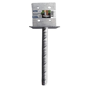 SLEEPER BASE ANCHOR BRACKET TO CONCRETE IN - GALVANISED