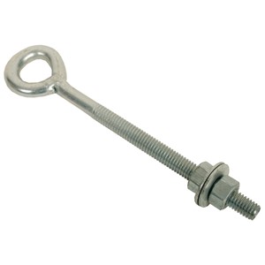 EYEBOLTS WELDED BZP 10X3/8 (250x10mm)