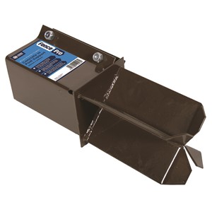 CONCRETE-IN POST SUPPORT BROWN 75x75x310mm