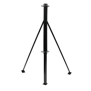 CORNER POST 2.0m BLACK 40x40x5mm