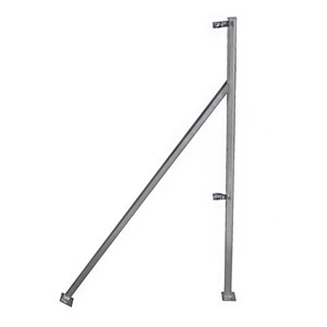 HEAVY DUTY END POST 2.4m GALV 50x50x6mm