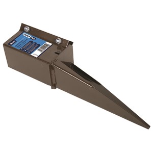 FENCE POST REPAIR SUPPORT BROWN 75mmx75mm
