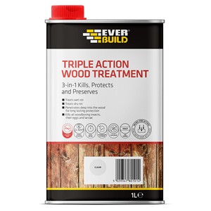 EVERBUILD TRIPLE ACTION WOOD TREATMENT 1ltr