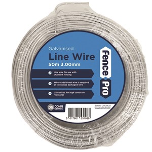 LINE WIRE 50m GALV (approx 3kg) 3.00