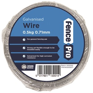 WIRE MILD STEEL 1/2kg GALV 0.71