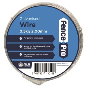 WIRE MILD STEEL 1/2kg GALV 2.00